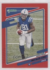 2021 Panini Donruss Press Proof Red Mo Alie-Cox #153 z5b