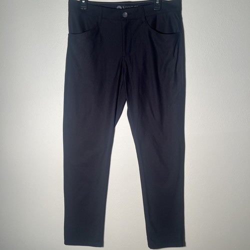 Vuori Meta Pants Mens Size 32 Black Performance V430 Atheleisure Act