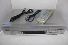 Panasonic NV-SV100 NVSV100 S-VHS VCR Video Cassette Recorder Player NTSC TBC DNR