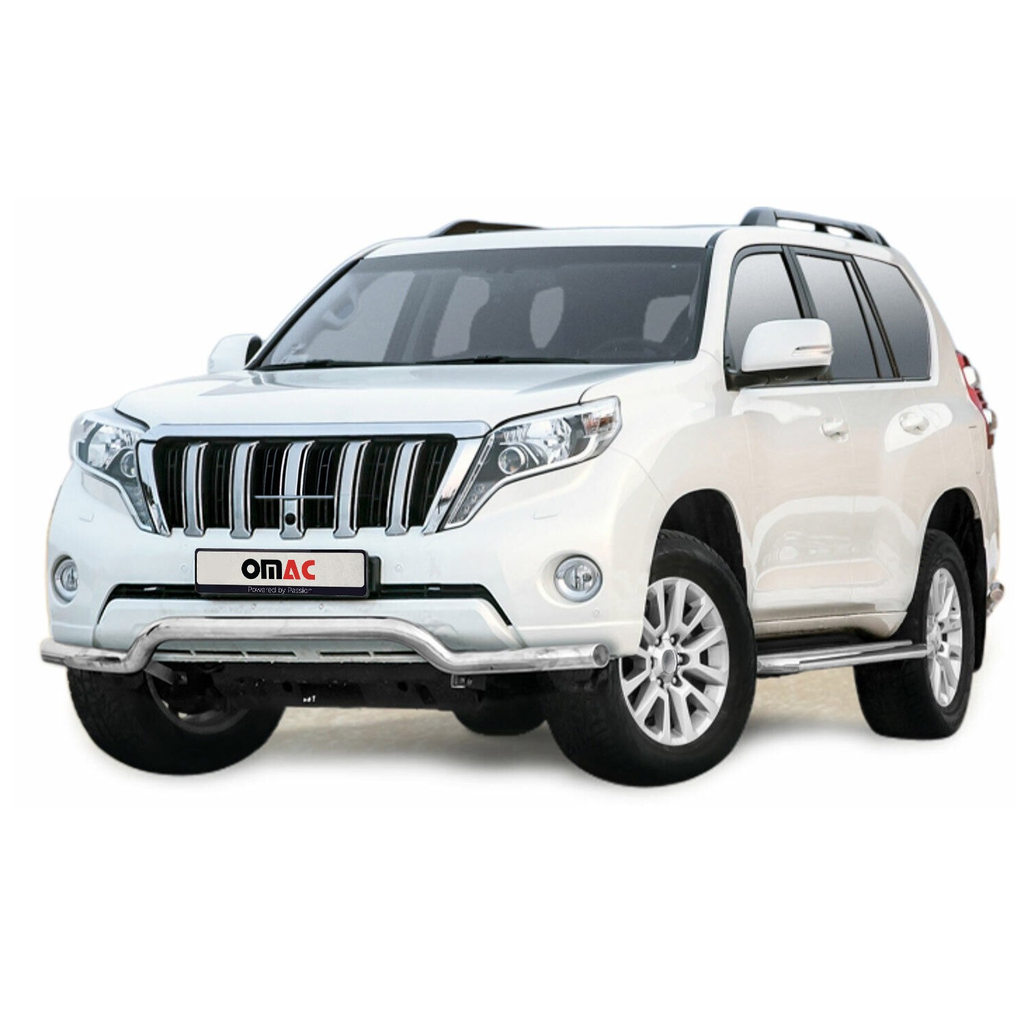 Pare-Buffle Toyota Land Cruiser 150 en Acier Noir Renforcé Haute Résistance