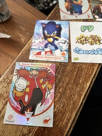 Sega Dreamcast Trading Cards 20 Singles, 4 Open Packs Limited Run Games READ