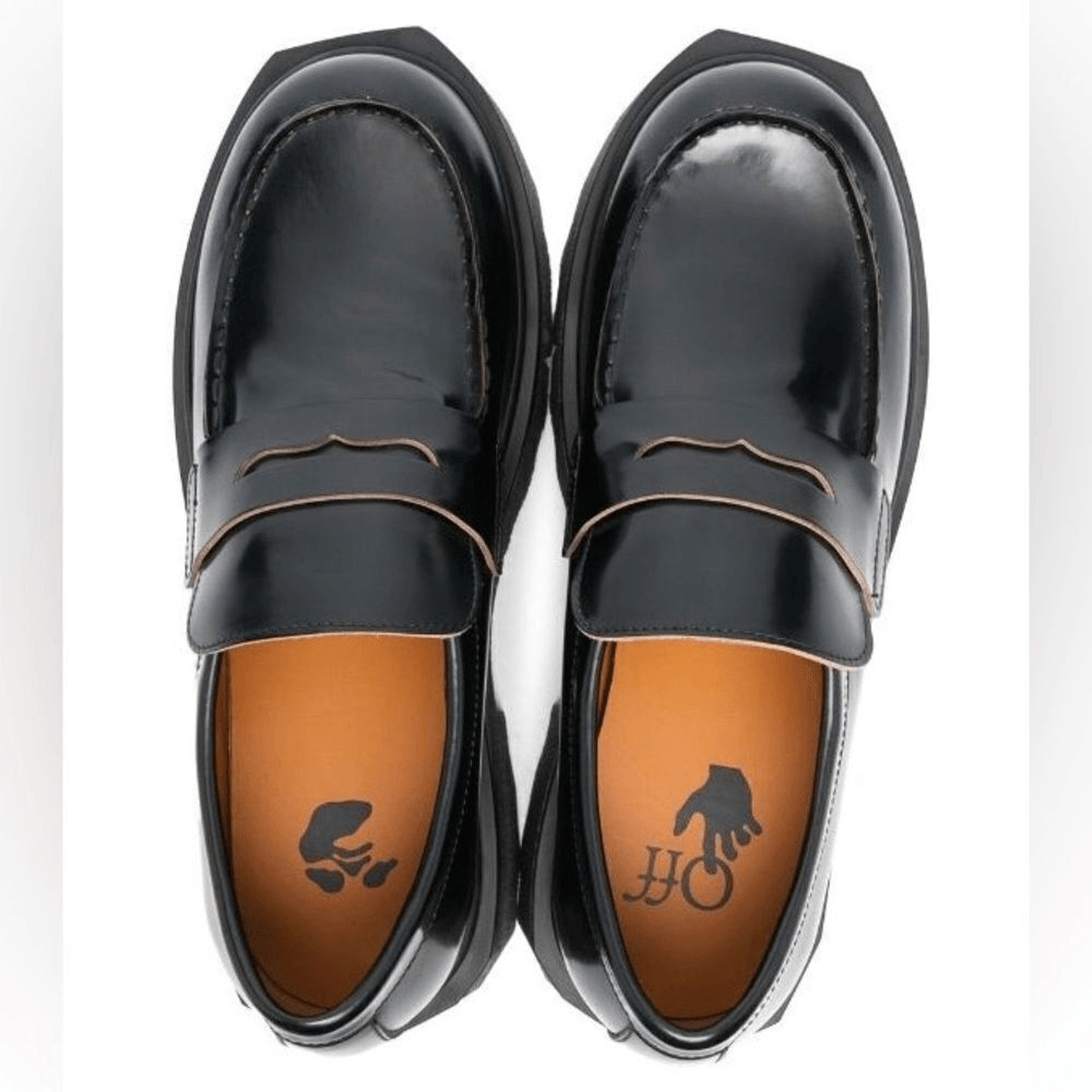 Off-White Leather Sponge Loafer - image 7