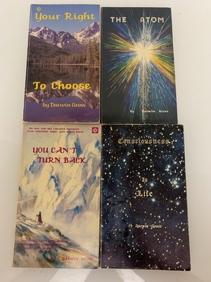 Darwin Gross Lot 4 Vintage PBs Atom, Consciousness, Your Right, Turn Back RARE