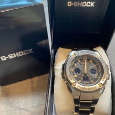 CASIO G-SHOCK GST-W310D-1A9JF G-STEEL RADIO SOLAR BLACK GOLD WATCH JDM FULL SETS