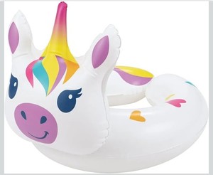 Play Day Unicorn Inflatable Swimming Pool Float Tube Ring MPN K20144E00
