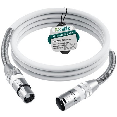 XLR Microphone Cable 6 FT, XLR Male to Female Balanced Mic Cable, 3Pin Shield...