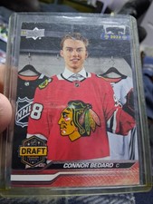 2023-24 Upper deck Extended Series Draft Day #740 Connor Bedard Rookie RC