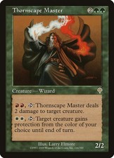 MTG Magic the Gathering Thornscape Master (216/356) Invasion MP