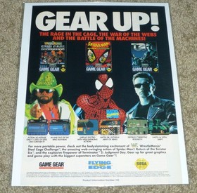 Lot of Sega Nintendo Vintage (1991 - 1994) Video Game Magazine Print Ads Promo