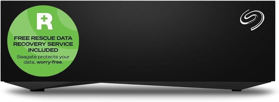 Seagate Desktop, 8TB, External Hard Drive HDD –USB 3.0 for PC Laptop and Mac NEW
