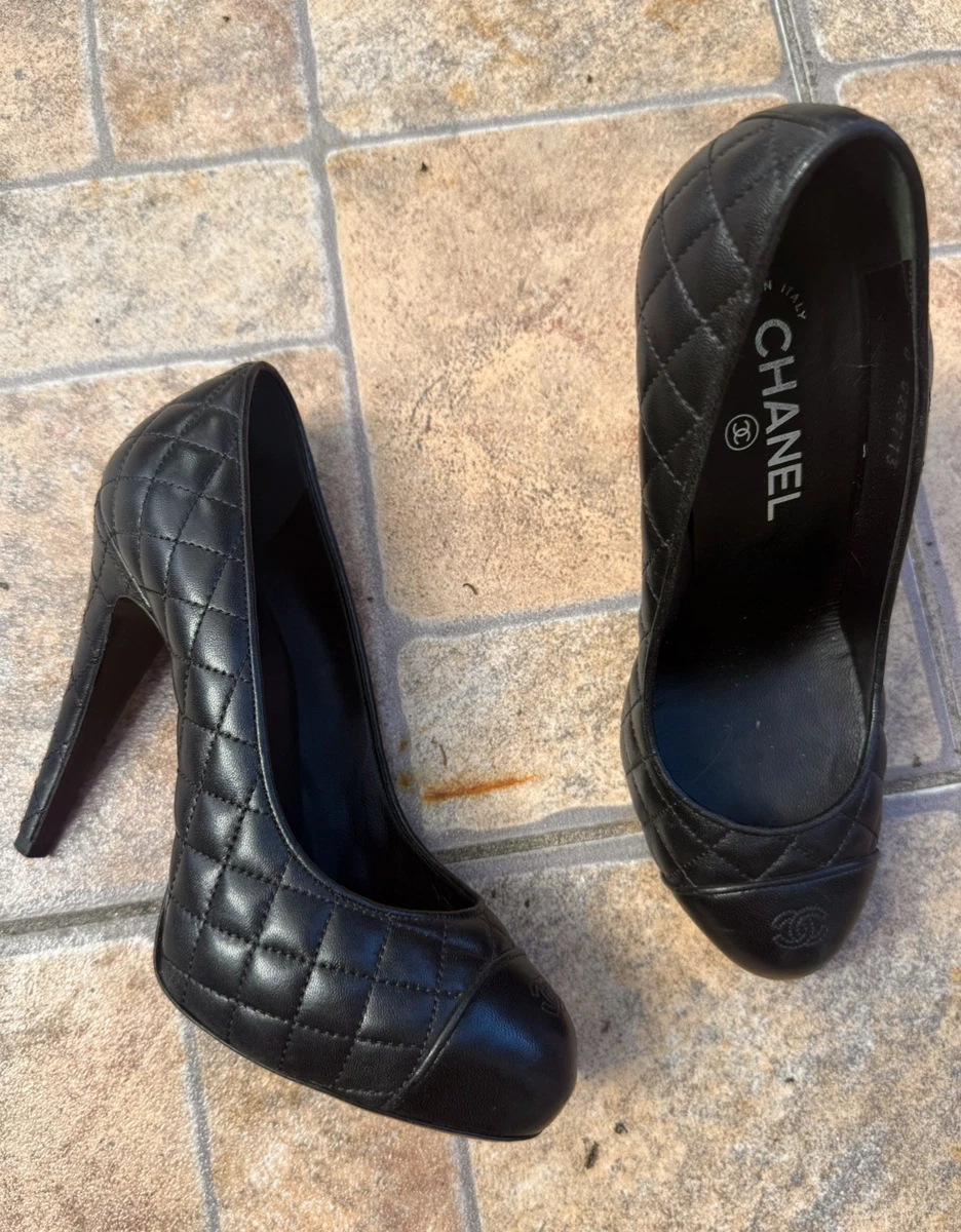 CHANEL Pump High (3-3.9 in) Heel Height Heels for Women for sale