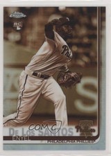 2019 Topps Chrome Sepia Refractor Enyel de los Santos #105 kk4
