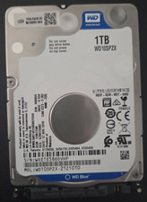 Western Digital Blue (5400 RPM, 2.5", SATA III, 128MB Cache) 1TB Internal...
