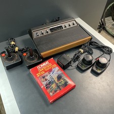 Atari Video Computer System Cx-2600 Console, Controllers And Game - Free Post