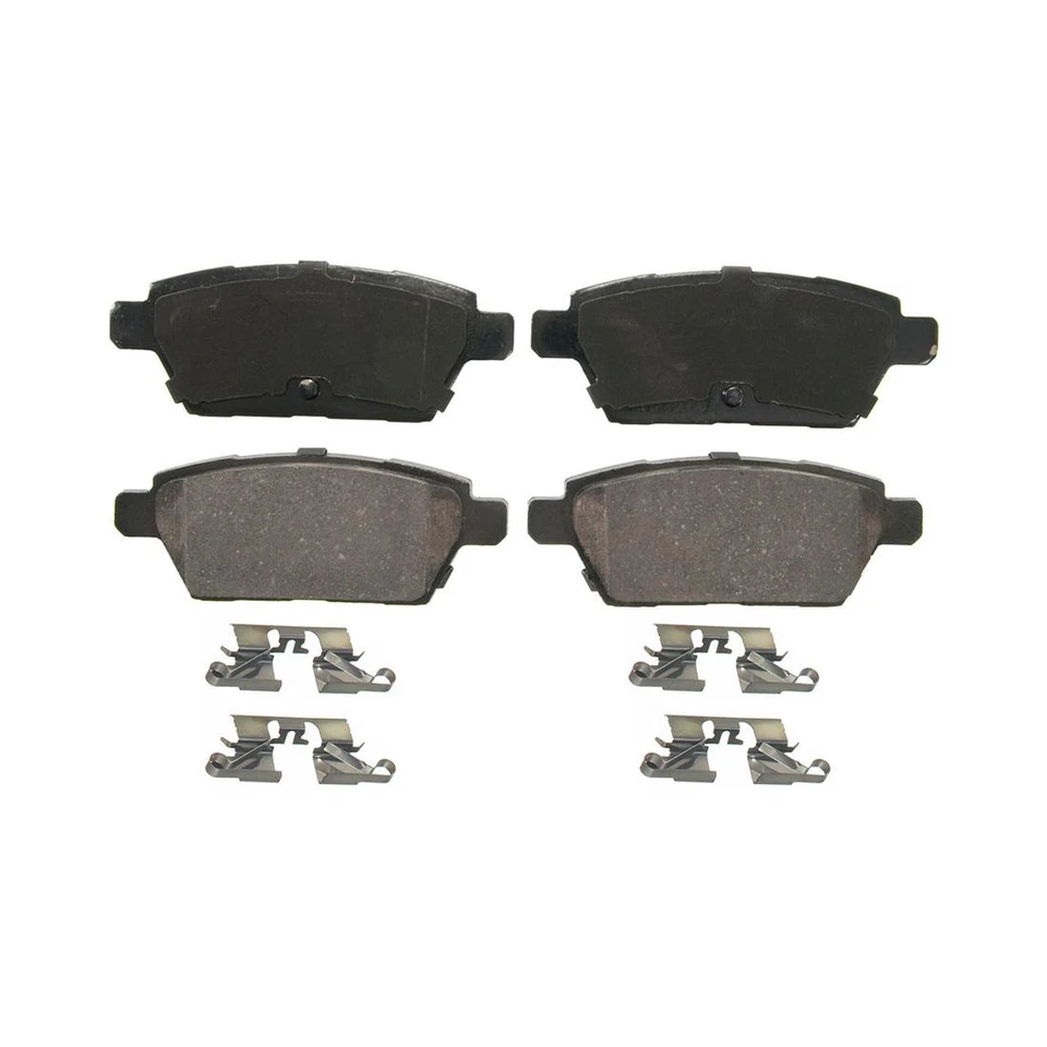 Juego de pastillas de freno de disco delanteras traseras para Ford Fusion 2006-2012 Foto 3 de 4