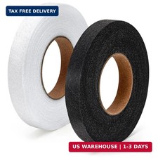 140 Yards 1/2 Inch Iron on Hemming Tape, 2 Rolls No-Sew Iron-On Fabric Fusible T