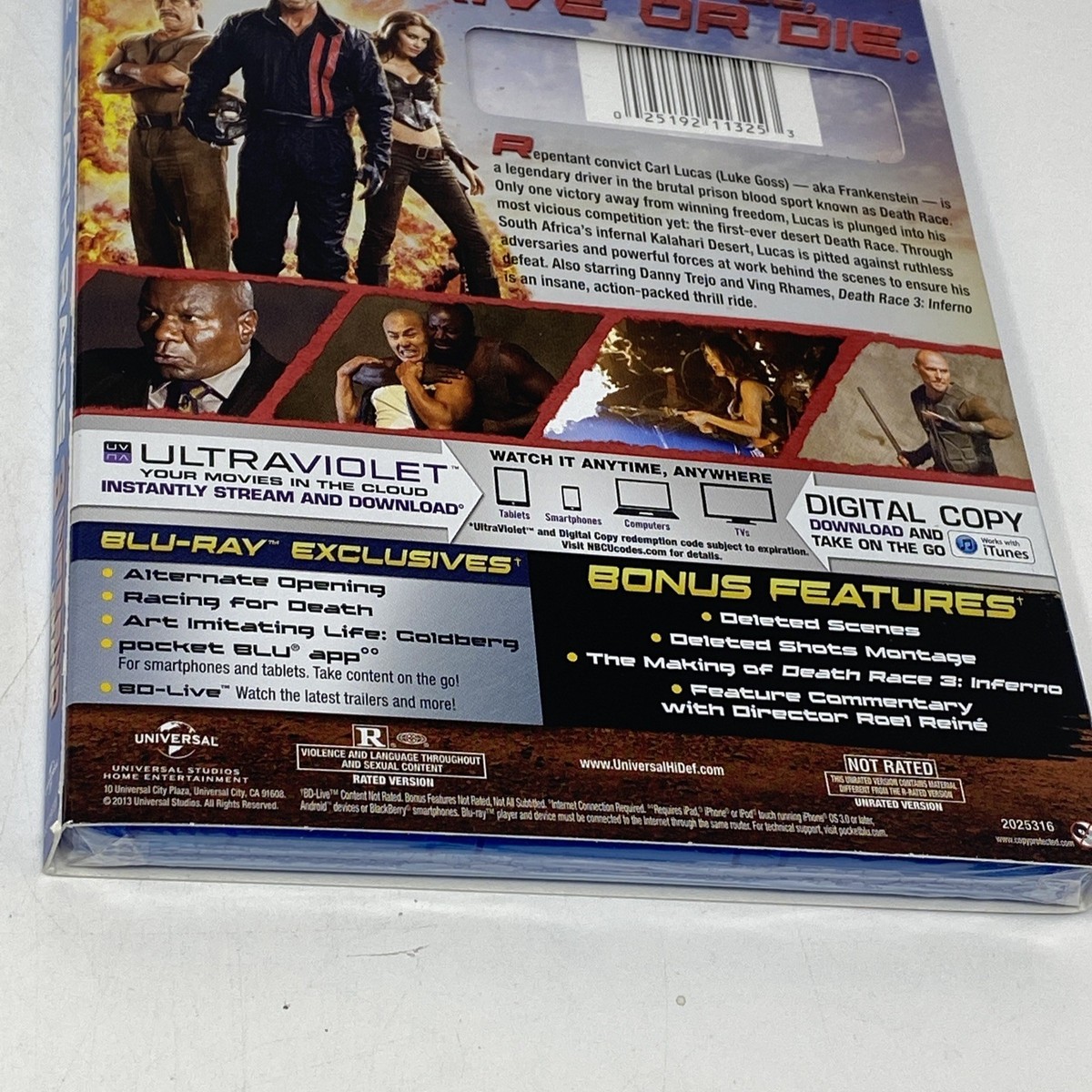 Death Race 3: Inferno (Blu-ray, 2012) for sale online | eBay