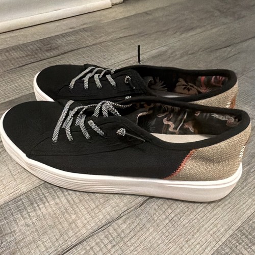 Hey Dude Cody W Craft Men's Black Lace-Up Sneakers US 11 EU 42 UK 9