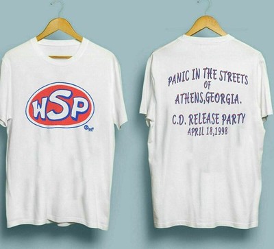 VTG 90s Widespread Panic In The Streets Athens Georgia 1998 Band T-Shirt