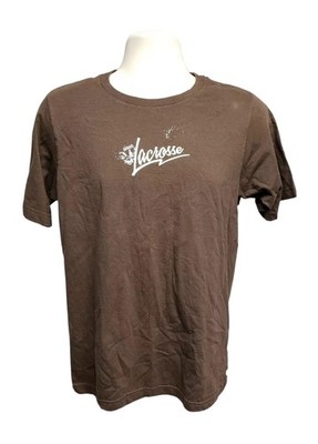 Warrior Lacrosse Adult Medium Brown TShirt