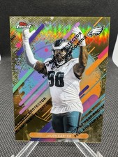 2025 Topps Finest - Jalen Carter #285 Rare /20 Gold Finest Film Coating Eagles