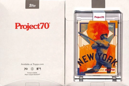 2021 TOPPS PROJECT 70 #153 1990 BABE RUTH - NEW YORK YANKEES - MATT TAYLOR