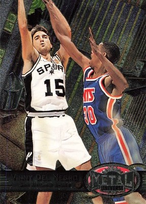 Vinny Del Negro 1997-98 Metal Universe #13 San Antonio Spurs