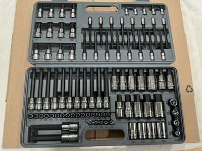 BLUE POINT by SNAP ON 87 Piece Combo Drive Torx And Hex Socket Set BLPTHC87 NICE