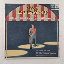 Jimmy Durante And His Guests DL9049 Club Durant  1957  Good Tested