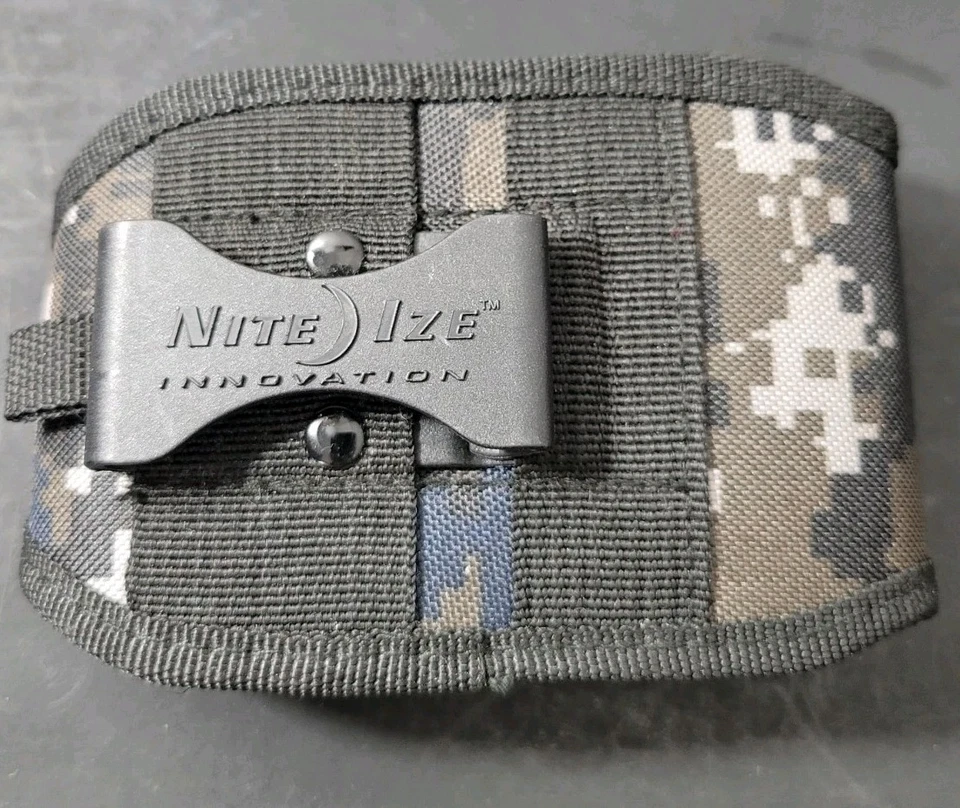 Camo Nite Ize Innovation Cell Phone Belt Clip / Utility Holster Tool Holder  - Image 2 of 4
