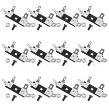 15PCS Speaker Terminal Block: Spring Jointing Clamp Test Clip for Amplifier -