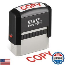 Copy Stamp, Copy Self Inking Stamp -Refillable Stampers for Office, Business,