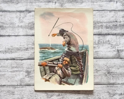 Walfang 100 Jahren Fischer Sanella Bild 27 Sammelwerk Australien Reklame Vintage