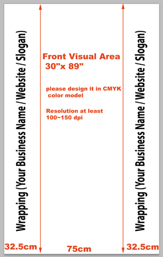 Pop Up Stand Wide 30inch High 89inch Trade Show Display Booth with Custom Print - Picture 2 of 6