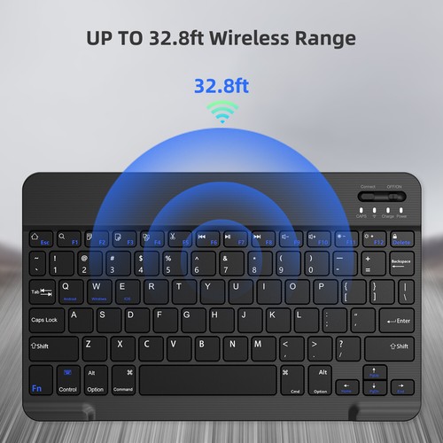 Set tastiera + mouse Bluetooth silenzioso ricarica wireless per PC portatile Mac Windows - Foto 9 di 45