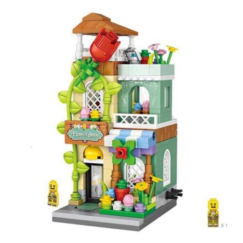 Loz LOZ Mini Blocks - Flower Shop Building Bricks Set 20 x 17 x 5 cm Mens Other - 第 1/3 張圖片