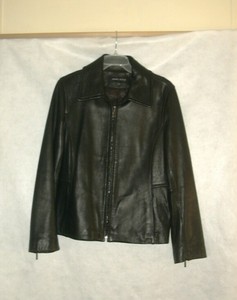 anne klein leather jacket
