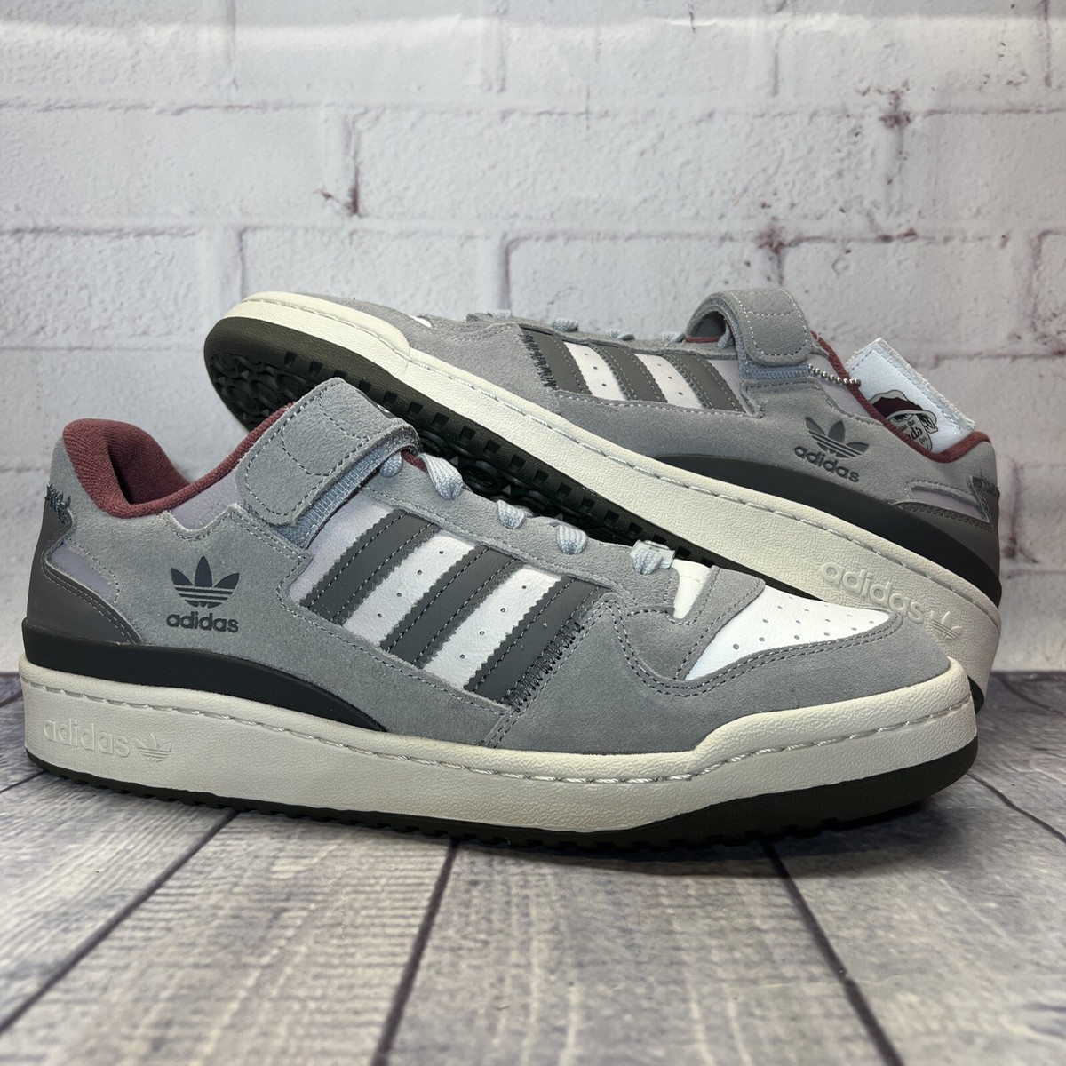 Adidas Forum 84 Low Home Alone Shoes Grey Black ID4328 Men’s Size 11 NEW