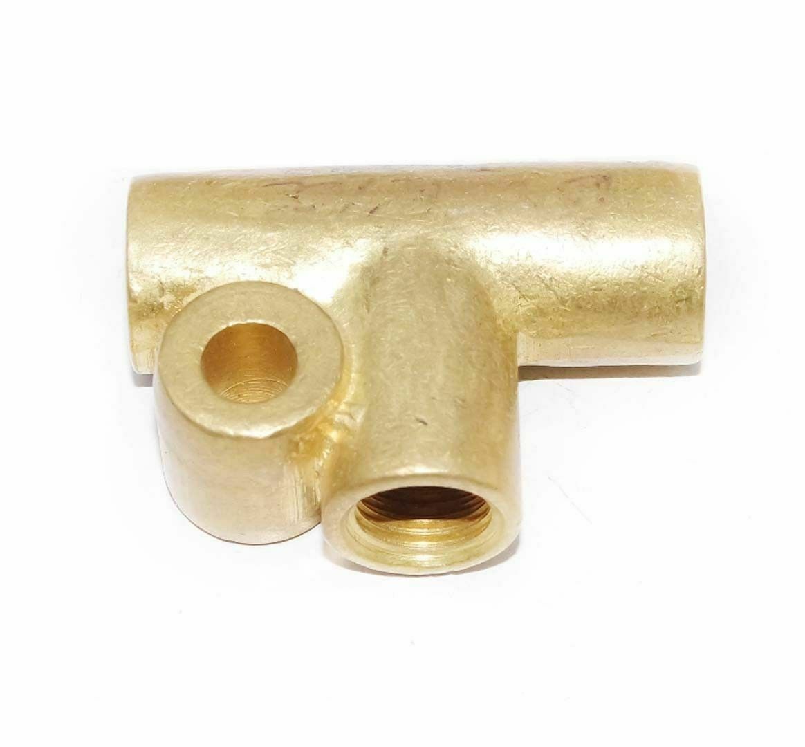 Raccord En T (T-Piece) Pour Tuyau De Frein AN-3 - Acier Inoxydable PTFE, 3 Voies, 3mm, Neuf