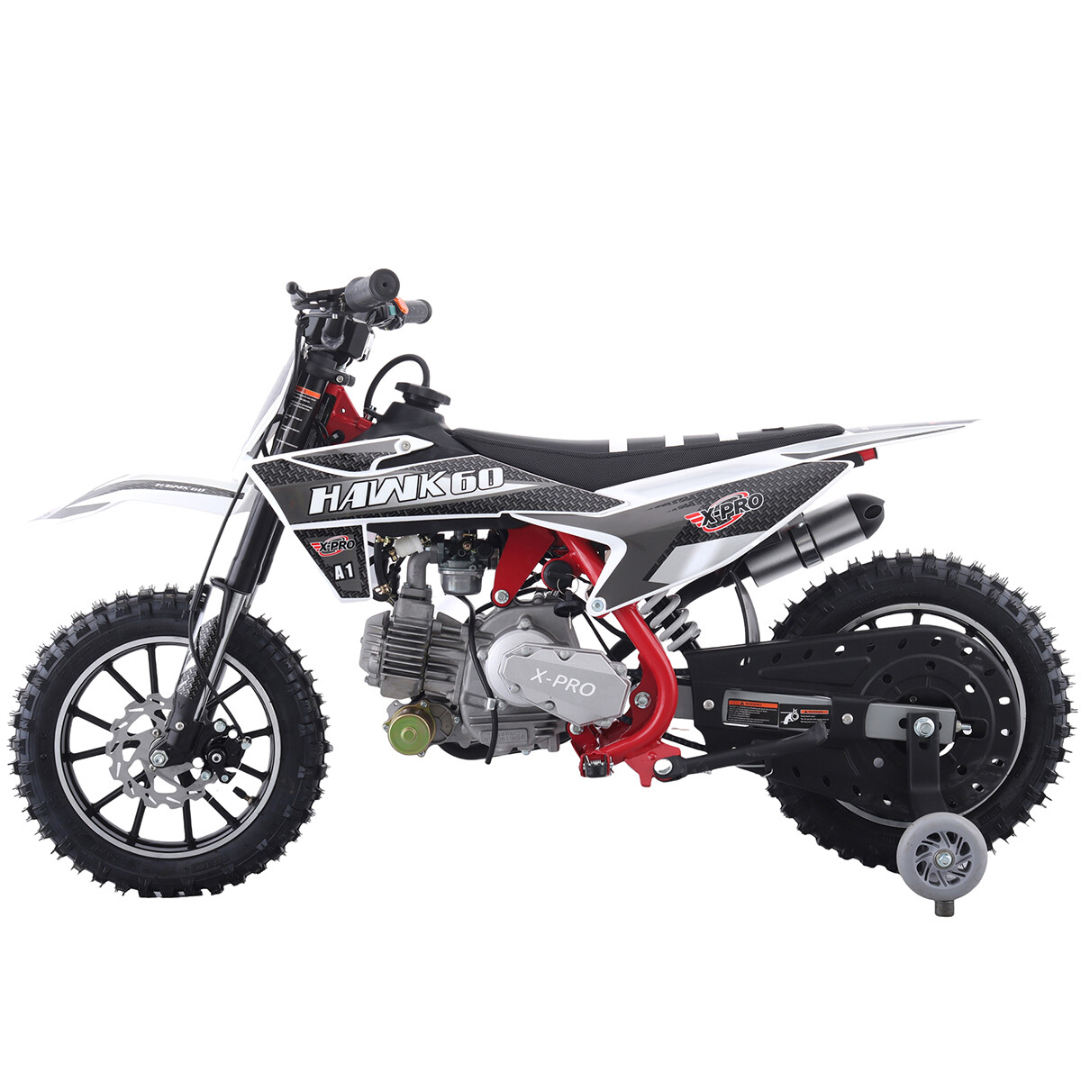 X-PRO Hawk 60 Dirt Bike 4 Stroke Gas Powered Electric Start with
