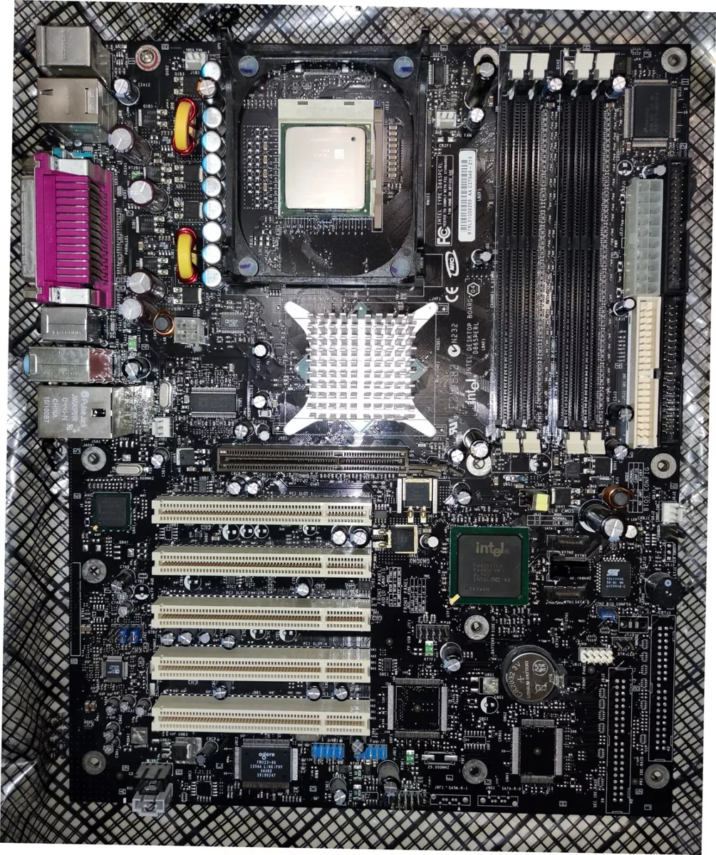 Intel D865PERL C27646 213 Motherboard 478 Soc. CPU 2.4 Celeron eBay
