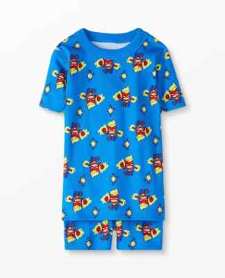 Marvel Captain Marvel Kids 2pc. Short John Pajamas Set by Hanna Andersson
