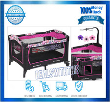 baby trend floral garden pack and play