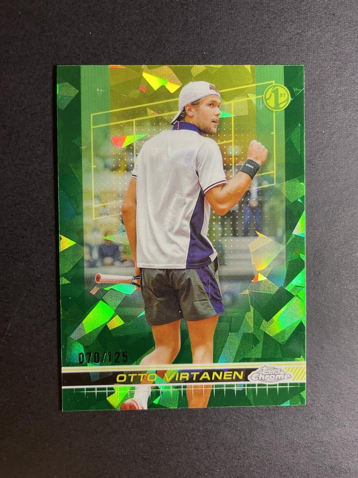 2024 Topps Chrome Tennis Sapphire 17 Card Numbered Parallel Lot eBay