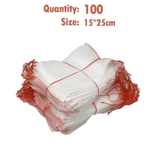 Mesh Against Insect Pest Reusable Plant Fruit Protect Drawstring Net Bag - Picture 17 of 18