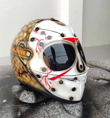 Friday the 13th Jason  Custom   Motorcycle Helmet