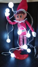 ELF ON THE LEDGE PROP, Your Elf Plays With Snowball lights *FREE GIFT SEE OFFER