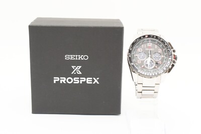 SEIKO プロスペックス クロノグラフ / V175-0CL0 Seiko Prospex V175-0CL0 Stainless Steel Chronograph Date