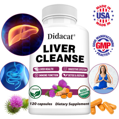 Liver Cleansing - Milk Thistle - Liver Detox Cleansing Formula