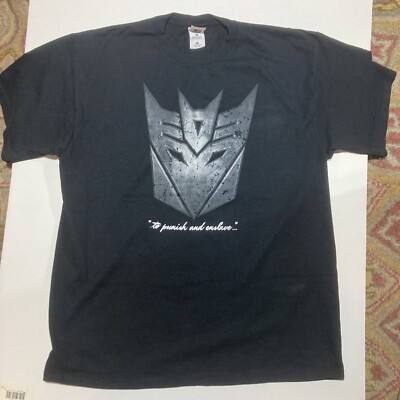 Vintage Transformers Movie Promo T-Shirt Mens XLarge 2007 